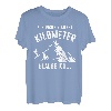 Nur Noch Ein Halber Kilometer Ungefähr Lustiges Wander T-Shirt