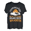 Unterschätze niemals einen Mann beim Wandern Bergsteigen T-Shirt