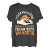 Unterschätze niemals einen Mann beim Wandern Bergsteigen T-Shirt