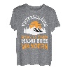 Unterschätze niemals einen Mann beim Wandern Bergsteigen T-Shirt