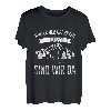 Hinter Der Nächsten Kurve Sind Wir Da Wandern Berge Spruch T-Shirt