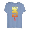 Climb Rock Climbing Bouldern Vintage Vertikal Kletterer Junge T-Shirt