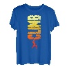 Climb Rock Climbing Bouldern Vintage Vertikal Kletterer Junge T-Shirt