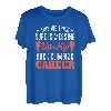 Up my rock climbing career - Bouldern Boulderer Kletterer T-Shirt