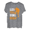 Less Talk More Chalk Kletterer Sportklettern Bouldern T-Shirt