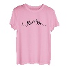 Berge Herzschlag Wandern Trekking Berge T-Shirt