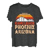Phoenix Arizona Bergfan Summit Wanderlust Berge Wanderer T-Shirt