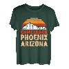 Phoenix Arizona Bergfan Summit Wanderlust Berge Wanderer T-Shirt