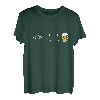 Herzschlag Berge und Bier T-Shirt