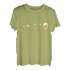 Herzschlag Berge und Bier T-Shirt