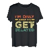 Ich bin nur hier, um mich zu sichern Bouldern Bergsteigen T-Shirt