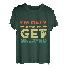 Ich bin nur hier, um mich zu sichern Bouldern Bergsteigen T-Shirt