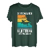 Herren Echte Männer Klettern Ohne Seil Kletterer Bouldern Klettern T-Shirt