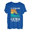 Herren Echte Männer Klettern Ohne Seil Kletterer Bouldern Klettern T-Shirt