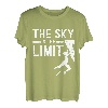The Sky Is The Limit - Indoor-Sport-Klettersteiger T-Shirt