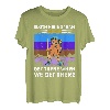 Sloth Hiking Team Wanderlust lustig Berge Wanderer T-Shirt