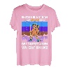 Sloth Hiking Team Wanderlust lustig Berge Wanderer T-Shirt