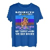 Sloth Hiking Team Wanderlust lustig Berge Wanderer T-Shirt