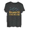 Wanderwoman Bergsteiger Wanderlust Wanderer Frauen T-Shirt