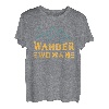 Wanderwoman Bergsteiger Wanderlust Wanderer Frauen T-Shirt