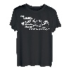 Berge Wandern zum wandern geboren zur arbeit gezwungen T-Shirt