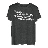Berge Wandern zum wandern geboren zur arbeit gezwungen T-Shirt