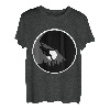 Felskletterer Silhouette Nacht Vollmond Klettern Sport Hobby T-Shirt