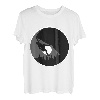 Felskletterer Silhouette Nacht Vollmond Klettern Sport Hobby T-Shirt