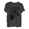 I Like To Get High Bouldering, Bergsteigen, Klettern T-Shirt