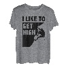 I Like To Get High Bouldering, Bergsteigen, Klettern T-Shirt