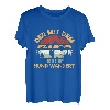 Herren Der Mit Dem Hund Wandert Wandern Bergsteiger Hundeliebhaber T-Shirt