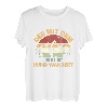 Herren Der Mit Dem Hund Wandert Wandern Bergsteiger Hundeliebhaber T-Shirt