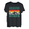 Wanderer World´s most Okayest Hiker Wandern Berge Bergfan T-Shirt