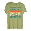 Wanderer World´s most Okayest Hiker Wandern Berge Bergfan T-Shirt