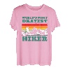 Wanderer World´s most Okayest Hiker Wandern Berge Bergfan T-Shirt