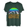 I love peeing outside Wanderer lustig Berge Bergliebe T-Shirt