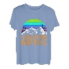 I love peeing outside Wanderer lustig Berge Bergliebe T-Shirt