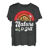 Natur und S.h.i.t sind Lagerfeuerliebhaber sind T-Shirt