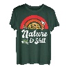 Natur und S.h.i.t sind Lagerfeuerliebhaber sind T-Shirt
