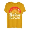 Natur und S.h.i.t sind Lagerfeuerliebhaber sind T-Shirt
