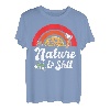 Natur und S.h.i.t sind Lagerfeuerliebhaber sind T-Shirt