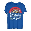 Natur und S.h.i.t sind Lagerfeuerliebhaber sind T-Shirt