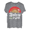 Natur und S.h.i.t sind Lagerfeuerliebhaber sind T-Shirt