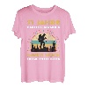 Lustiges 71 Jahre alt Geburtstag Berge & Walken Wander T-Shirt