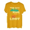 Retro Vintage Der Himmel ist die Grenze Klettern T-Shirt