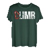 CLIMB Rock Climber Karabiner Klettern Berge Bergsteiger T-Shirt