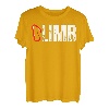 CLIMB Rock Climber Karabiner Klettern Berge Bergsteiger T-Shirt