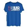 CLIMB Rock Climber Karabiner Klettern Berge Bergsteiger T-Shirt