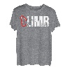 CLIMB Rock Climber Karabiner Klettern Berge Bergsteiger T-Shirt