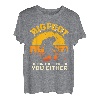 Bigfoot Bergfan Wanderer lustig Naturburschen Wanderliebe T-Shirt